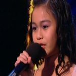 The young  girl with the big voice  Arisxandra Libantino wowed with a Whitney Houston classic at BGT first semi-finals 2013
