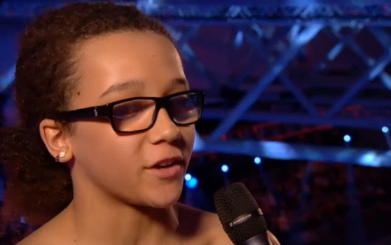 Perri Kiely from Diversity impressed Tom Daley with 10 metre somersault on Splash 2014 and made it to the semifinals - perri