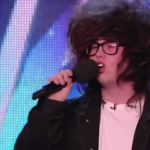 Nick Celino sings Wrecking Ball on Britain’s Got Talent  2014 or is he Harry Styles after an electrocution