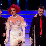 La Voix and the London Gay Big Band sings Diamonds Are A Girl’s Best Friend on the semi final of Britain’s Got Talent 2014