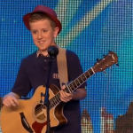 Henry Gallagher  impressed with his song Lightning on Britain’s Got Talent 2015 