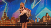 Lucy and Indie the dancing dog impressed the judges with their dancing routine on Britain’s Got Talent 2015 auditions.