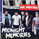 Midnight Memories album artwork released by One Direction