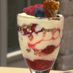 Paul Hollywood Pies and Puds:  Cranachan Cheese Cake