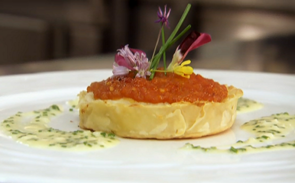 mackerel tartlet