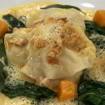 MasterChef The Professionals: Monica’s Ravioli Stuffed with Sausage Meat sets the standards for week 4