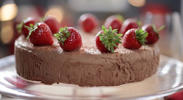 velvet chocolate torte