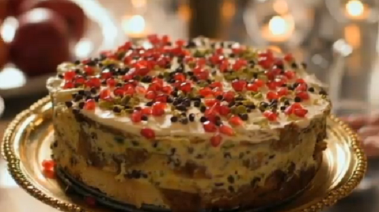 christmas pudding cake