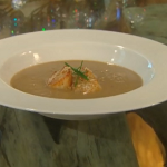 Christmas Kitchen with James Martin:  Parsnip and Chestnut Soup by Bryn Williams