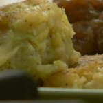 Nigel Slater Brussels sprouts with parsnips recipe on Christmas Kitchen with James Martin