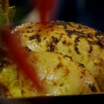 Nigel Slater Roast Chicken with Thai Spices on Nigel and Adam’s Farm Kitchen