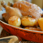 Simon Hopkinson Roast Chicken with bread Sauce by on Saturday Kitchen 