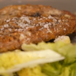 Hazelnut and parmesan-crusted chicken by James Martin  on Home Cooking In a Hurry