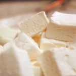 Marshmallows with chocolate sauce made at home by James Martin