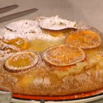 Upside down orange cake recipe for Mother’s Day by Gino on This Morning