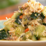 Rachel Khoo Crab and kiwi tartare recipe on Spring Kitchen with Tom Kerridge