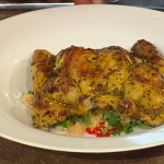 Tom Kerridge Spatchcock Poussin (Spring Chicken) with couscous on Spring Kitchen With Tom Kerridge