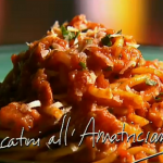Gino bucatini all’Amatriciana pasta with pancetta recipe on This Morning