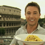 Gino Spaghetti Carbonara cooked in Rome on Gino’s Italian Escape
