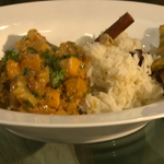 James Martin coriander fish curry with pilau rice on Saturday kitchen