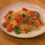Pick-me-up pasta with Cherry Tomatoes on Let’s Do Lunch with Gino and Mel