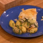 Gino chicken summer pie recipe on Let’s Do Lunch with Alfie Boe