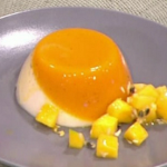 John Whaite coconut  and passionfruit panna cotta with tropical fruit salsa recipe on Lorraine