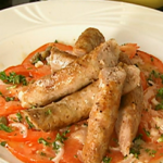 Rick Stein Toulouse Sausages With Tomato Salad recipe on Saturday Kitchen