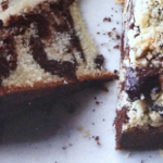 Rachel Allen Marbled chocolate crumb cake recipe from the Cake Diaries