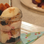 Marcus Bean Blackberry summer crumble fools recipe on This Morning