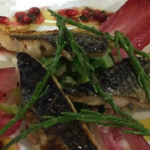 Nigel Barden Seared Mackerel with Pomegranate and Manuka Honey Dressing recipe on Drivetime