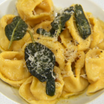 Theo Randall squash filled tortellini in sage butter sauce recipe on The Chef’s Protege
