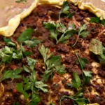 Stevie Parle Turkish lamb pizza recipe and Emma Grazette vegetable Turkish pizza recipe on The Spice Trip cumin trail