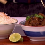 Dean Edwards Fragrant beef rendang curry recipe on Lorraine