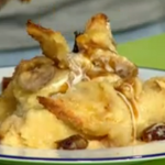 Simon Rimmer banana bread and butter pudding recipe on Daily Brunch