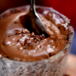 Rachel Khoo chocolate mousse with cocoa nibs recipe on Little Paris Kitchen
