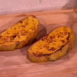 Ed Baines spiced cider syrup with pumpkin French Toast recipe on The Alan Titchmarsh Show