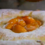 Yotam Ottolenghi apricot and almonds ensaimada recipe on Ottolenghi’s Mediterranean Island Feast