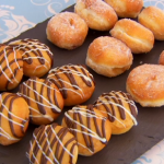 Paul Hollywood raspberry and chocolate doughnuts recipe on The Great British Bake Off 2014 Masterclass 