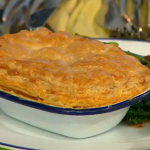 Simon Rimmer curried squash pot pie with coconut milk recipe on Daily Brunch