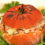 Simon Rimmer Gruyere stuffed tomatoes recipe on Daily Brunch with Acado