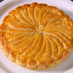 Mary Berry Almond Galette des rois French cake recipe on The Great British Bake Off Christmas Masterclass