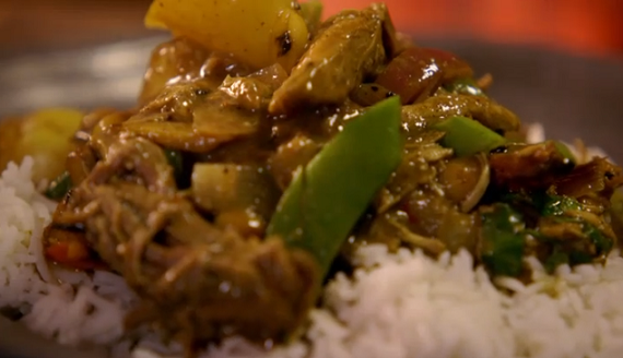 Jamie Oliver Massaman curry recipe with turkey and butternut squash