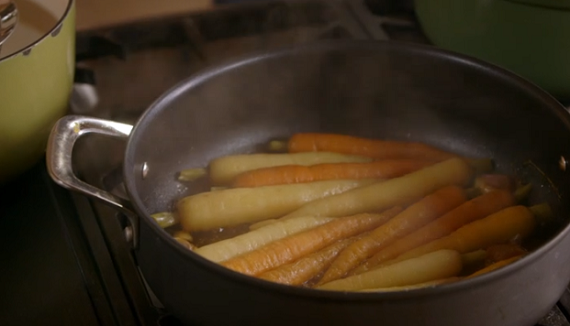 Jamie Oliver Sweet Glazed Carrots Recipe On Jamie S Cracking Christmas The Talent Zone