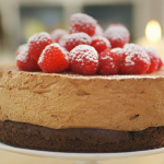 Mary Berry celebration chocolate mousse cake recipe  on Mary Berry’s Absolute Christmas Favourites