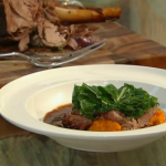 Thomasina Miers Spiced mutton with Mexican chillies recipe on Saturday Kitchen