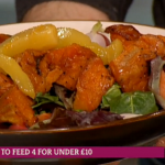 Jimmy Garcia Honey and mustard pork with winter veg salad recipe for under a tenner on This Morning