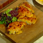 James Martin Crab rarebit cheese toast with a green salad   recipe on Saturday Kitchen