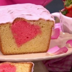 John Whaite Hidden heart cake recipe for Valentine’s Day on Lorraine