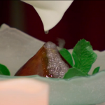 Heston Blumenthal fig of desire dessert on Heston’s Recipe for Romance